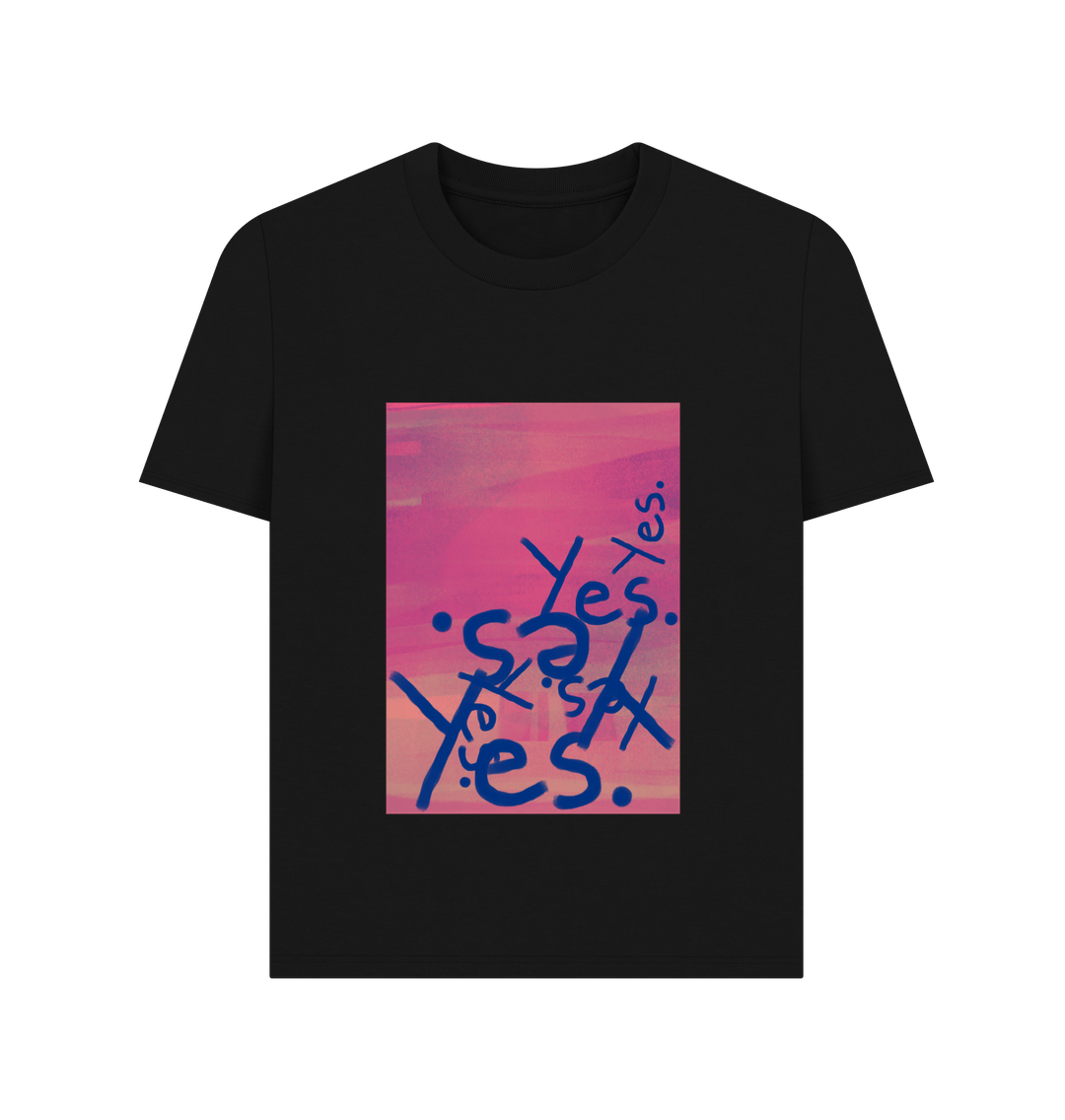 Black Yes Yes Women's T