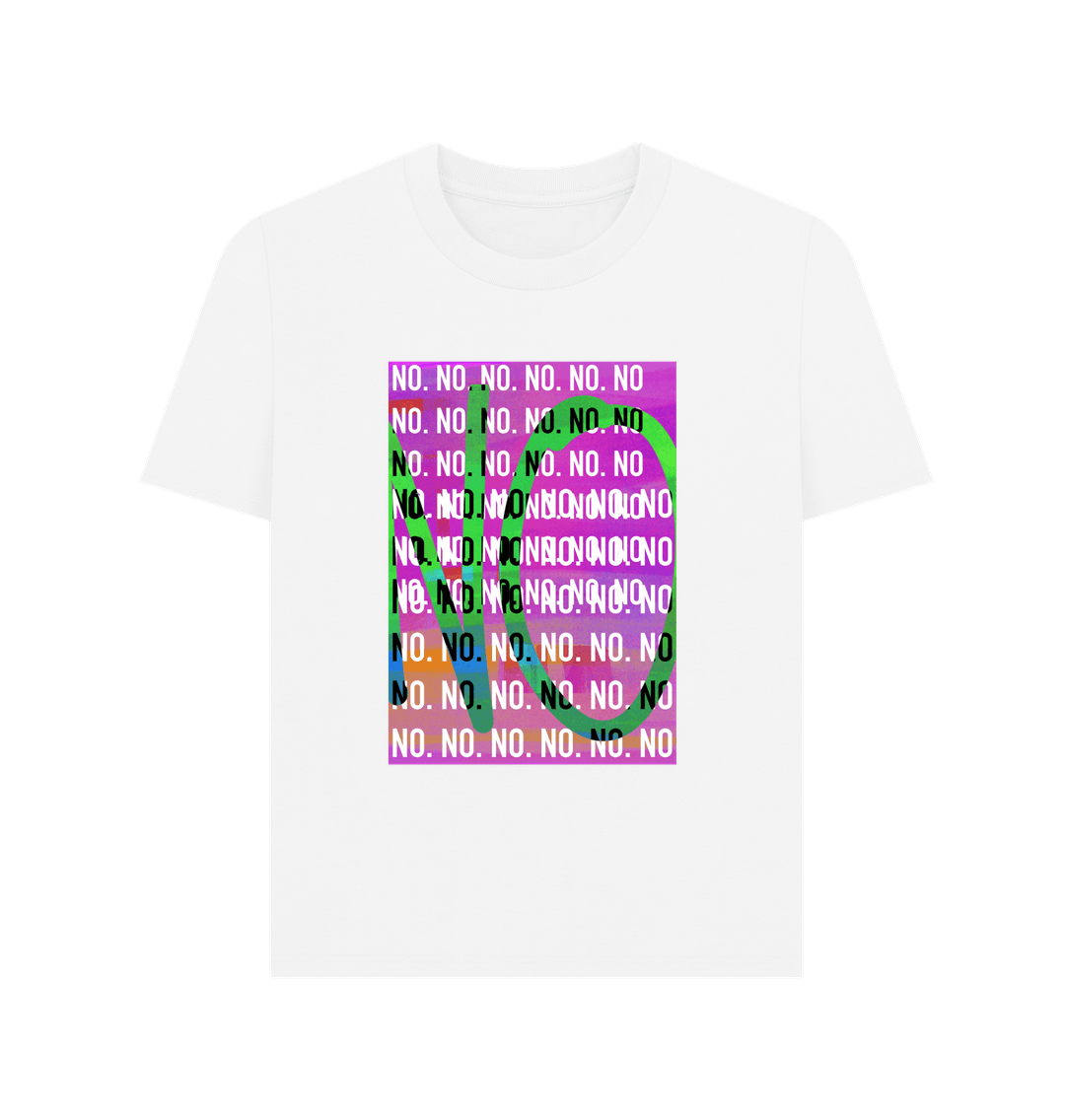 White No No women's  T