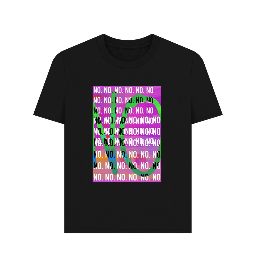 Black No No women's  T